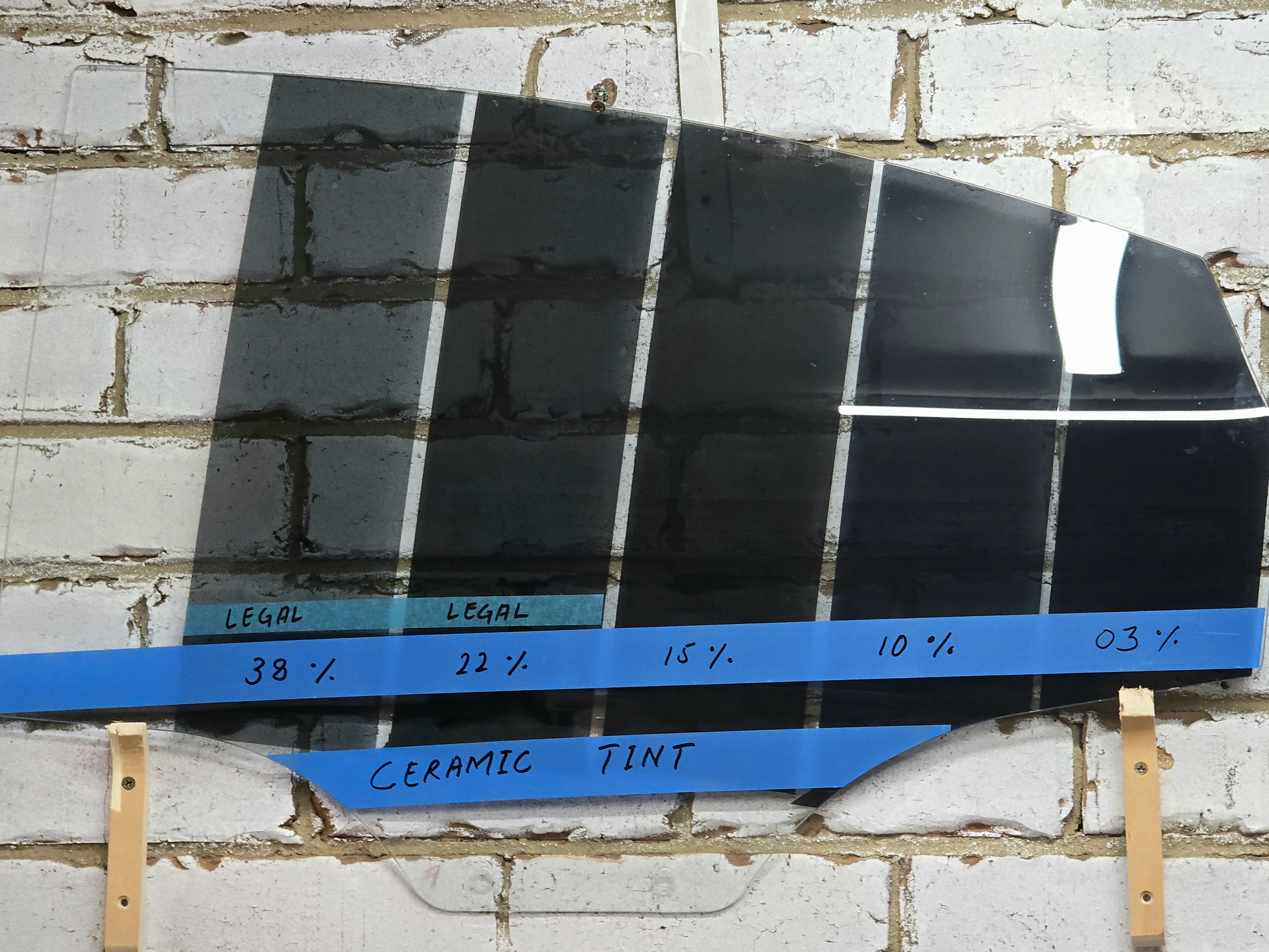 Ceramic Tint shade guide
